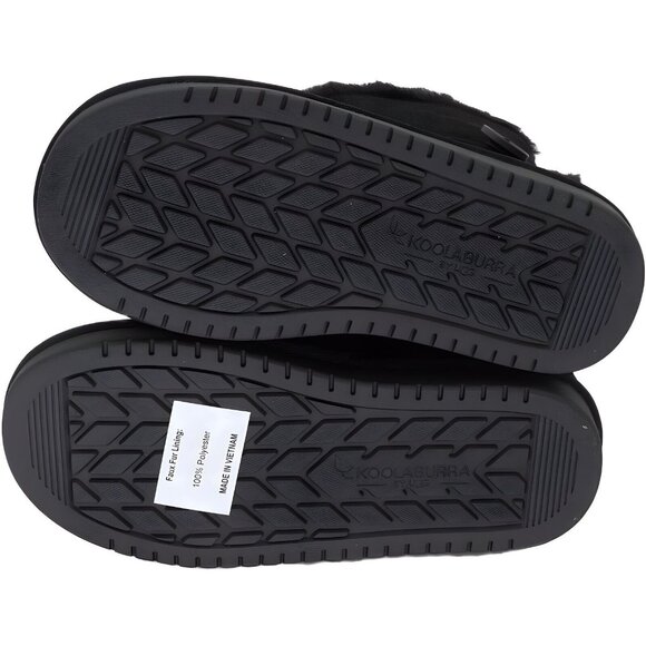 Koolaburra Kids Black Cozy Boots - Picture 5 of 5